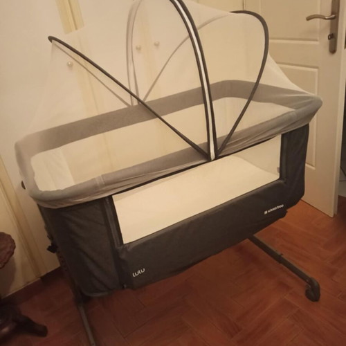 Kikka Boo Lulu cradle gray 0 to 6 months like new