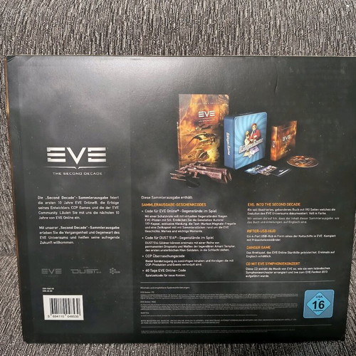 EVE Second Decade Collectors Edition PC like new