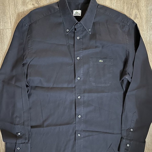 Lacoste shirt size XL, black