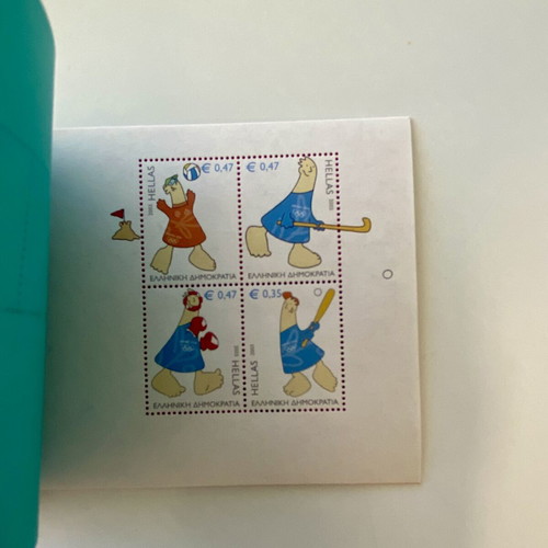 Olympic Games 2004 Athens Commemorative Stamp Booklet new
