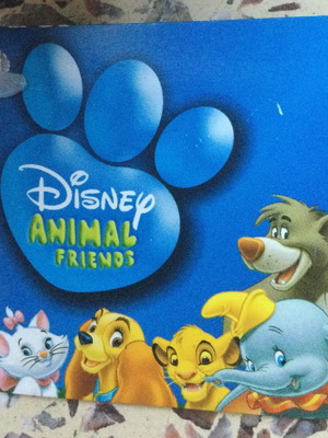 Official Disney Animal Friends plush toys used, pack of 7