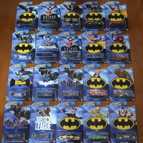 Hot Wheels Batman 2023 Complete 20/20 like new