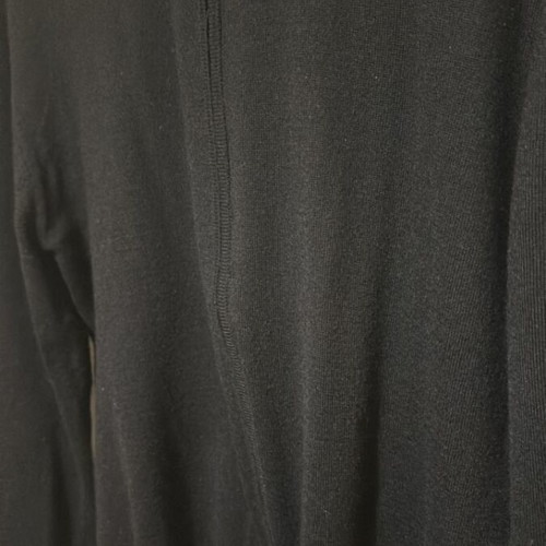 Oxford Company cotton knit full zip black like new XL slim fit