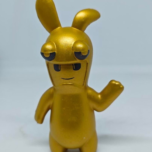Stumble Guys Rabbit Golden Figure like new collectible