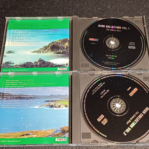 The Galway Boys Irish Collection Vol 1 & Vol 2 CD like new, folk