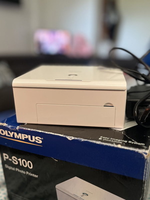 Olympus P-S100 винтидж цифров фото принтер като нов