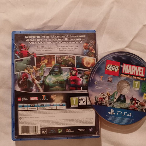 Lego Marvel Super Heroes PS4 used game