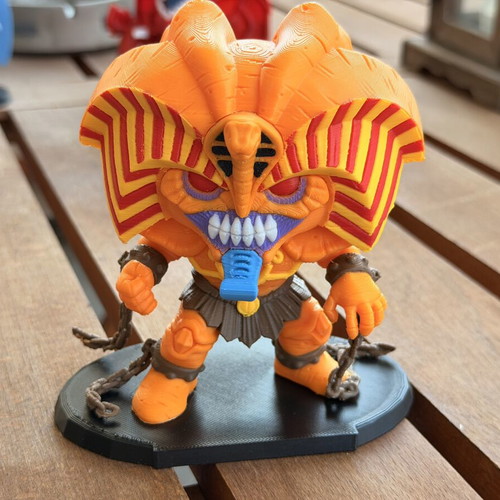 Yu-Gi-Oh Exodia the Forbidden One figure 12cm, 3D printed