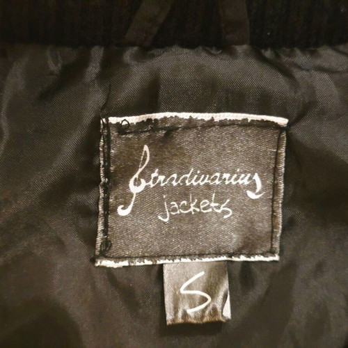 Stradivarius black vest, sizes S and M