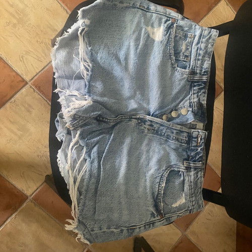 H&M denim shorts like new, blue, size L