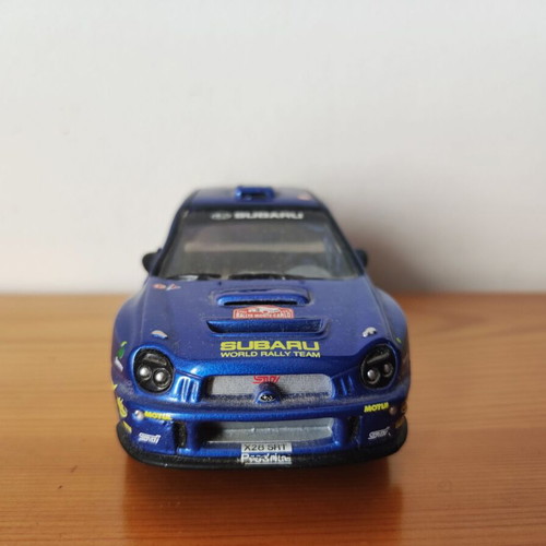 Subaru Impreza WRC 2002 Monte Carlo Rally νικητής Saico μεταλλικό μοντέλο 1:32 σαν καινούργιο