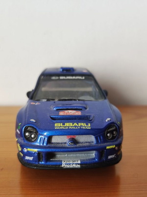 Subaru Impreza WRC 2002 Monte Carlo Rally νικητής Saico μεταλλικό μοντέλο 1:32 σαν καινούργιο