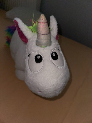 Plush unicorn used, washed