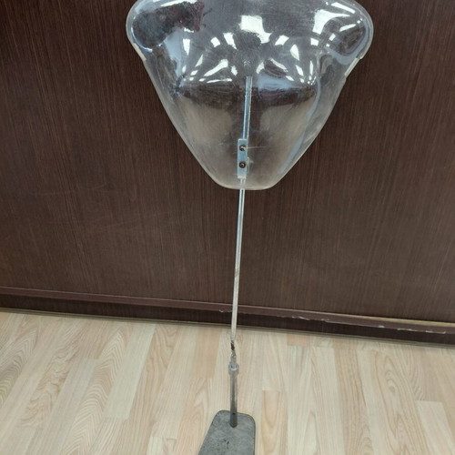 Vintage stand for shirt with metal base used, 1970s