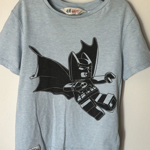 Lego H&M T-shirt like new, size 4-6, 110-116 cm