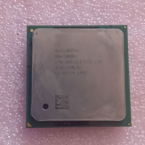 Intel Pentium4 2.4 GHz CPU used, Socket 478