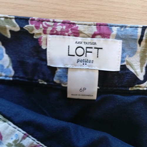 Set floral skirt Ann Taylor size 6/S-M and H&M top S like new