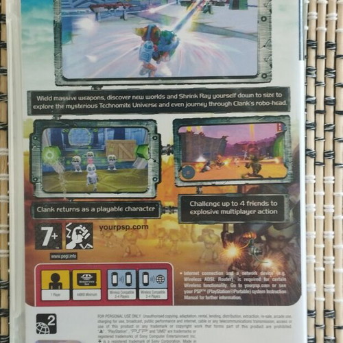 Ratchet and Clank Size Matters PSP game