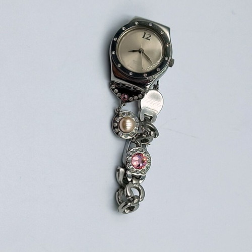 Swatch Irony wristwatch like new with colorful stones
