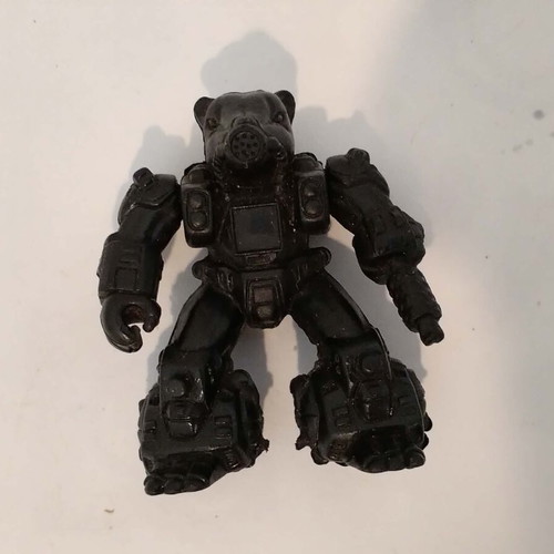 Teratomachos Nyfitsa figure used, black with white spots