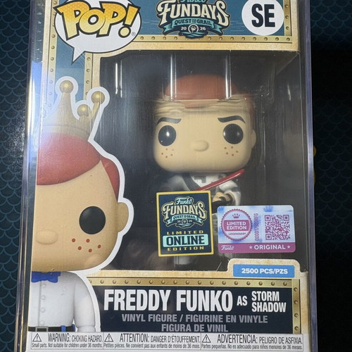 Freddy Funko as Storm Shadow Funko Pop vinyl figure brand new