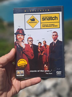 Snatch DVD used, comedy action adventure with subtitles