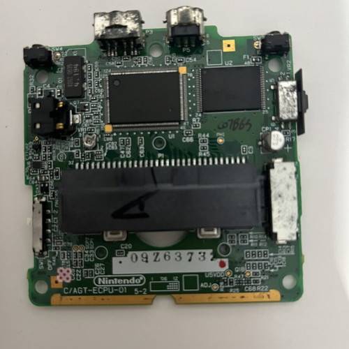 Nintendo Game Boy Advance SP used, screen issue, battery needs replacement