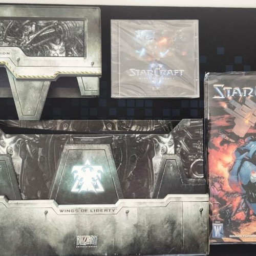 Starcraft 2 Wings Of Liberty Collector's Edition PC game like new