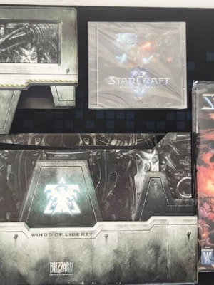 Starcraft 2 Wings Of Liberty Collector's Edition PC game like new
