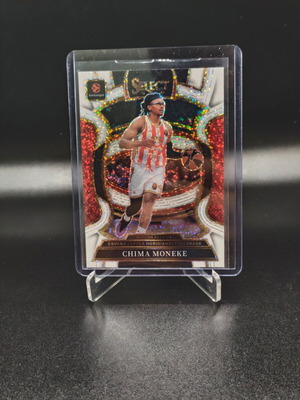 Panini Euroleague Select 2025-26 Chima Moneke White Sparkle SSP card like new