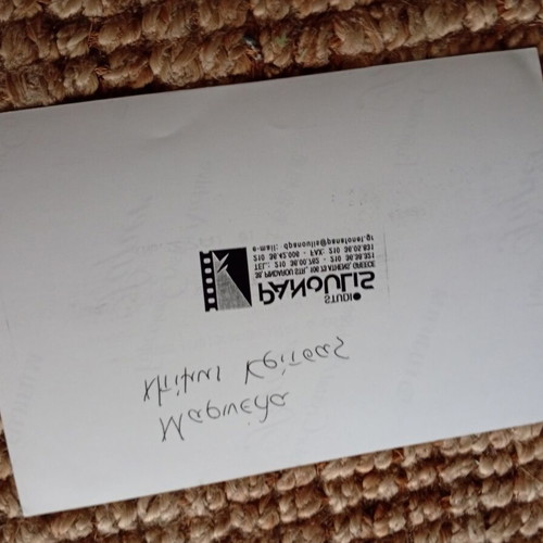 Rare authentic photo of Marinella and Dimis Kritsas, like new