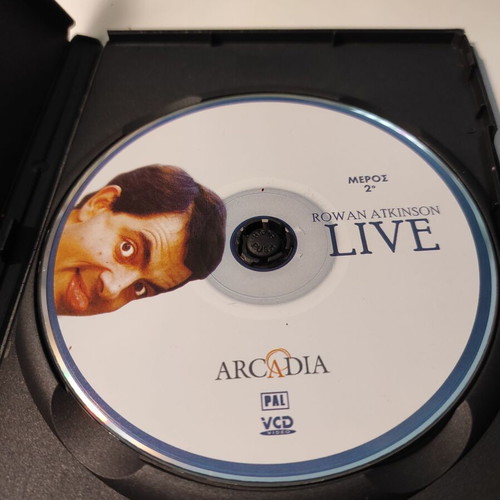 Rowan Atkinson Live Part 2 DVD like new with Greek subtitles