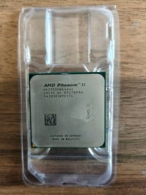 AMD Phenom II X4 955 BE processor used, 125W, tray