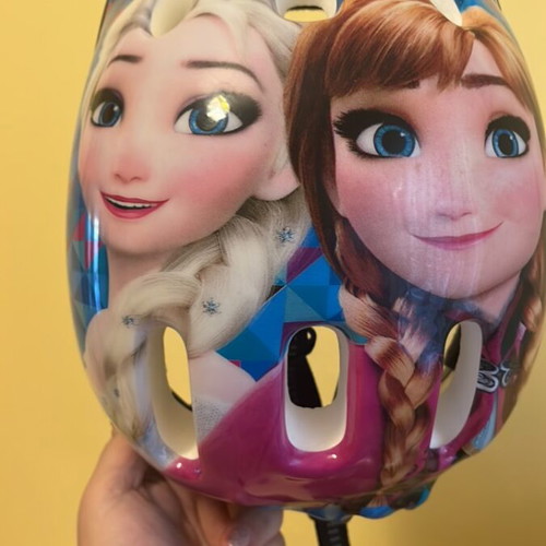 Frozen kids helmet