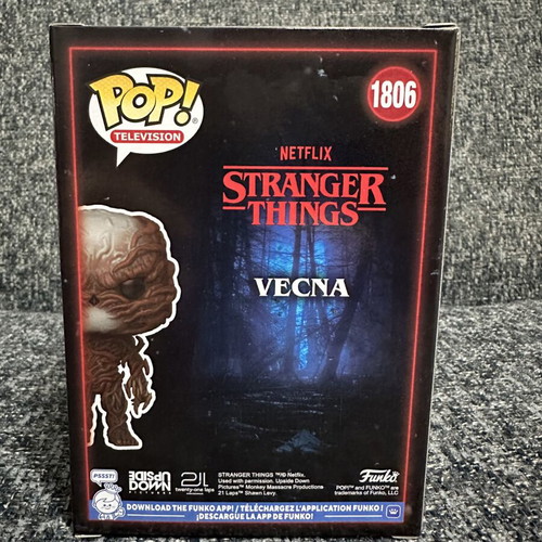 Funko Pop Stranger Things Vecna #1806 with Soft Protector new