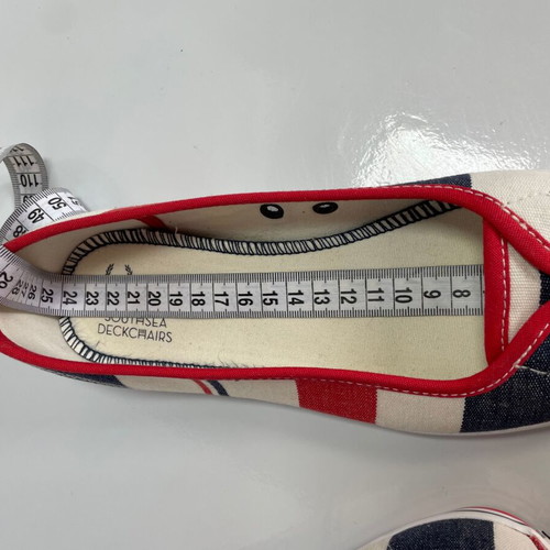 Fred Perry Southsea Deckchairs Ballerinas size 37 like new, colorful