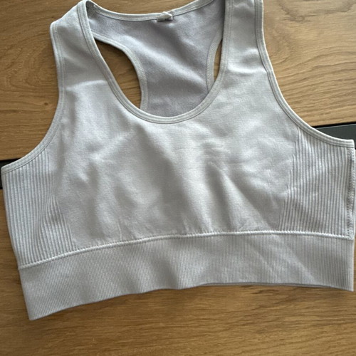 Primark grey sports bra, size small