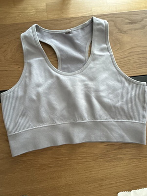 Primark grey sports bra, size small