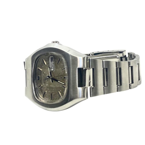 Seiko 5 N7 automatic watch used, beige dial