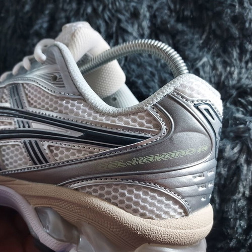 Asics Kayano 14 sneakers, grey and beige, size 43.5
