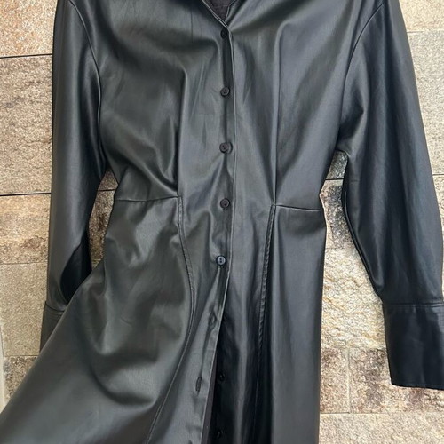 Women's leather dress Zara like new, -  24,00 - Vendora.cy