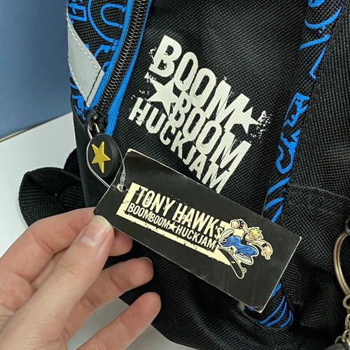 Tony Hawk Boom Boom Huckjam Y2K Backpack with Pencil Case new
