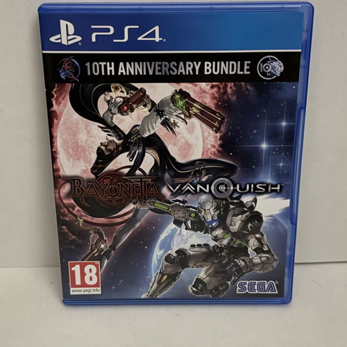 Bayonetta & Vanquish 10th Anniversary Bundle PS4 game like new