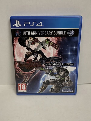 Bayonetta & Vanquish 10th Anniversary Bundle PS4 game like new