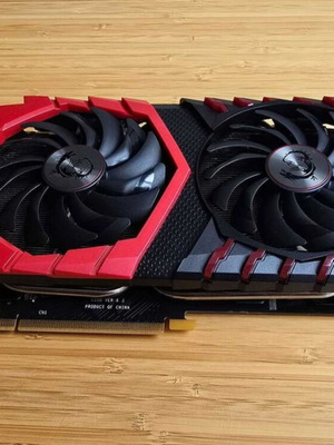 MSI 1070 TI 8GB Gaming X used graphics card