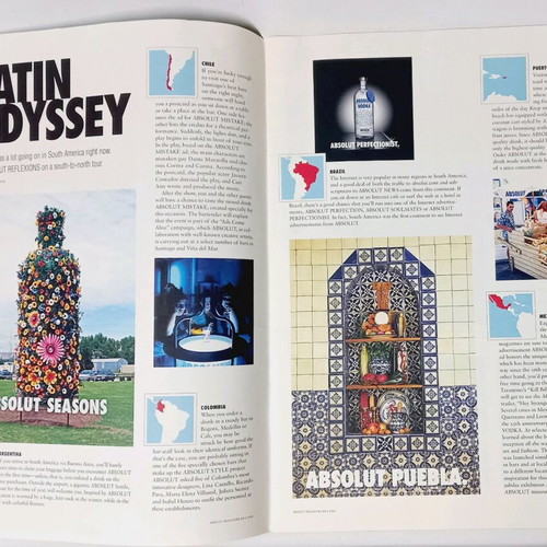 Absolut Reflections No 4 collectible magazine December 2004