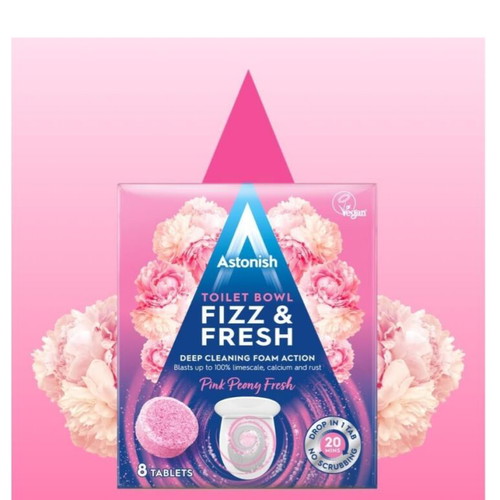 Astonish Toilet Bowl Tablets new, flowers lemon eucalyptus