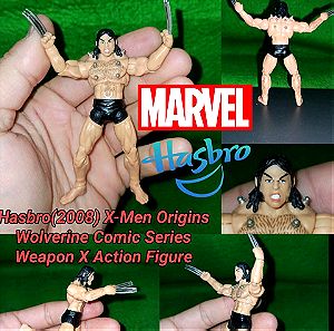 Wolverine Hasbro X-Men Origins  Comic Series Weapon X Action Figure (2008) Φιγούρα Δράσης Marvel