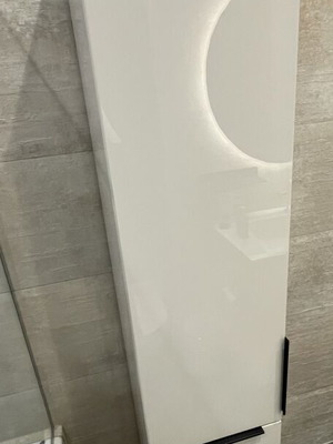 Burgbad Eqio tall bathroom cabinet, 35 × 32 × 176 cm