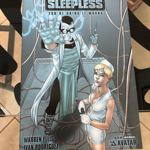 Doktor Sleepless set of 14 comics new, Warren Ellis, Avatar Comics